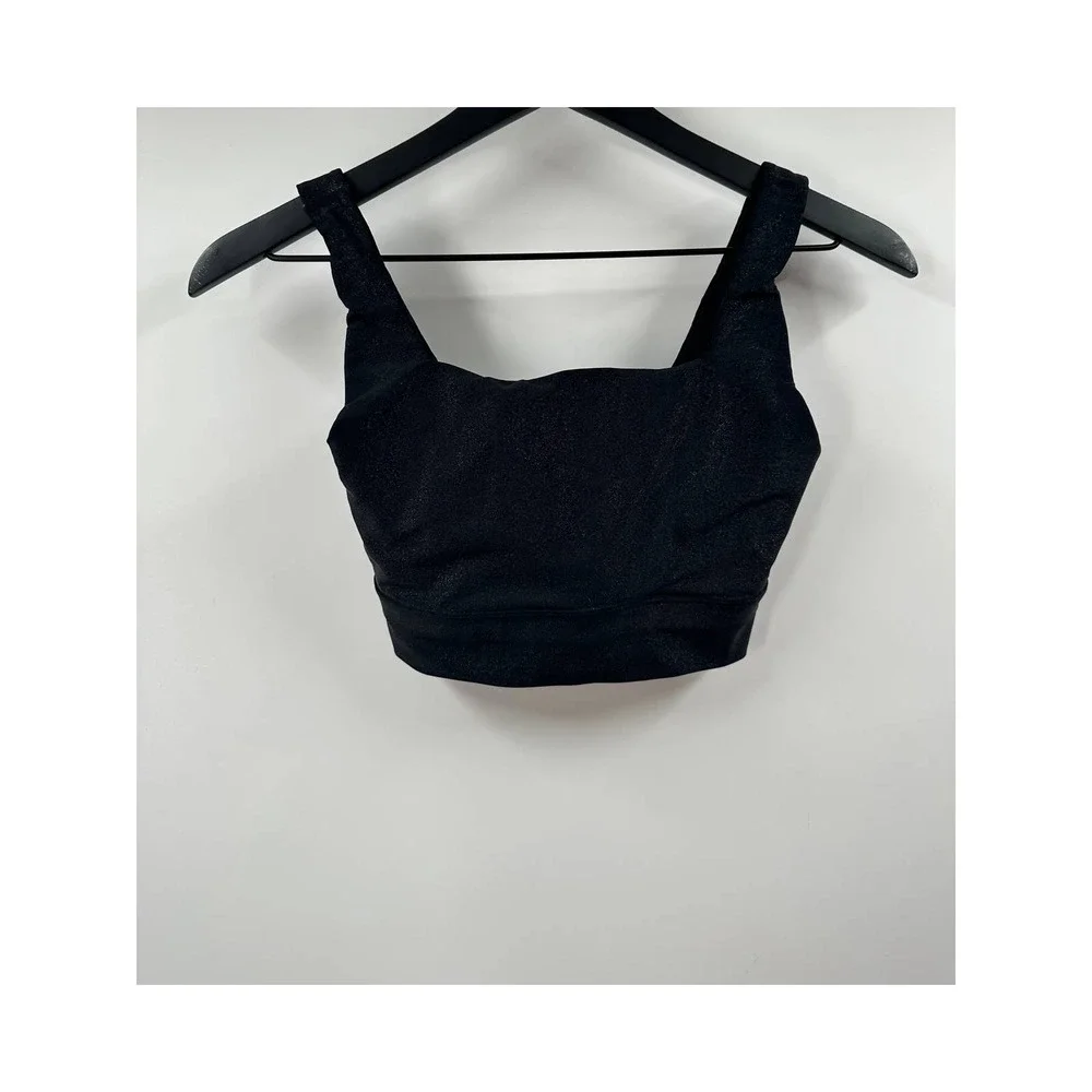 CALIA Women's Energize Medium Support Shine Sports Bra Pewter Size Small - Picture 2 of 7